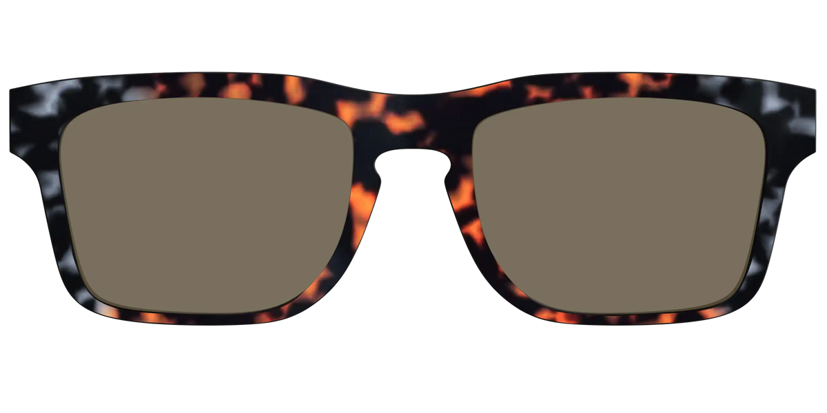 The Polarized Gray & Amber Tortoise Sun Top