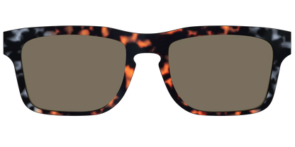 The Polarized Gray & Amber Tortoise Sun Top
