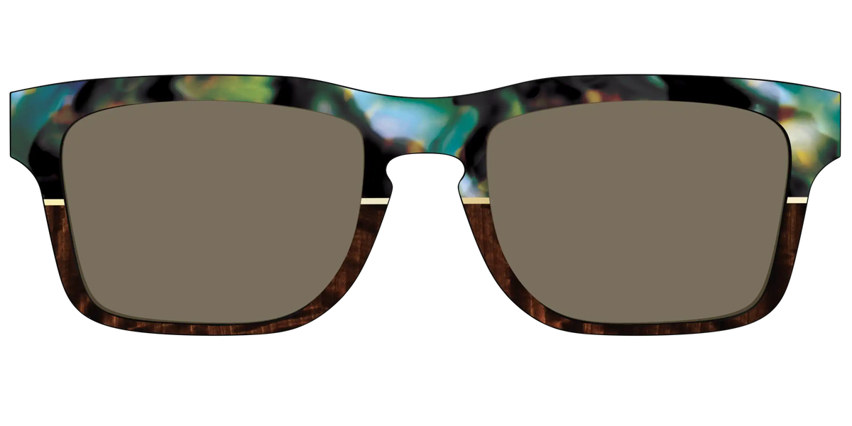 The Polarized Mirage Split with Gold Foil Sun Top