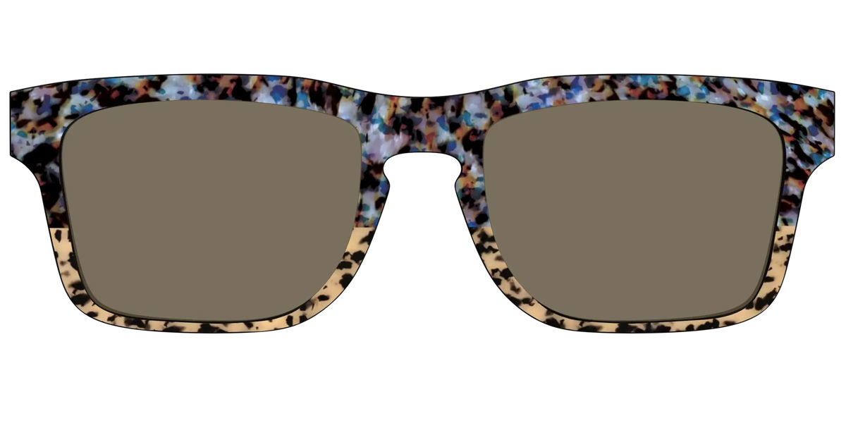 The Polarized Oasis Tortoise Split Sun Top
