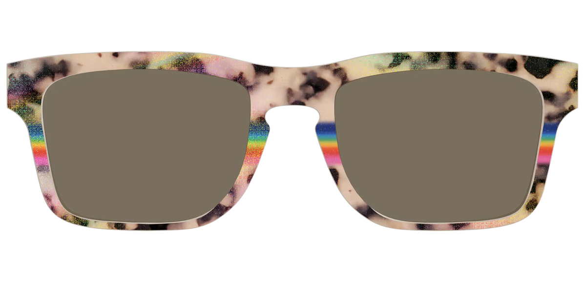 The Polarized Prism Split Tortoise Sun Top