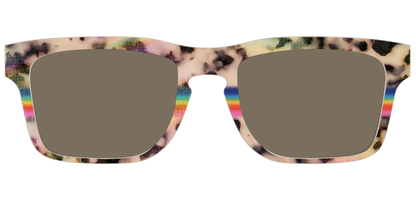 The Polarized Prism Split Tortoise Sun Top