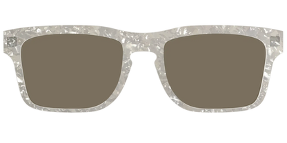The Polarized White Quartz Pearl Sun Top
