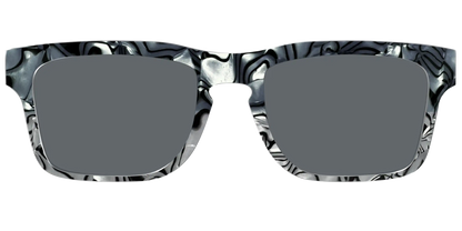 The Polarized Zebra Pearl Split Sun Top