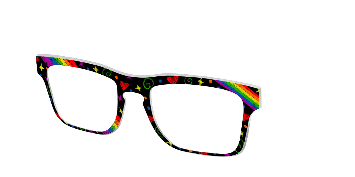 The Rainbow Chalk Doodles