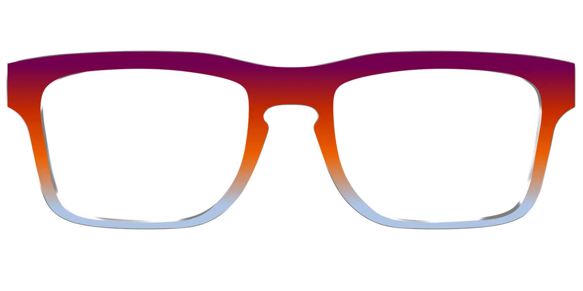 The Raspberry to Periwinkle Gradient