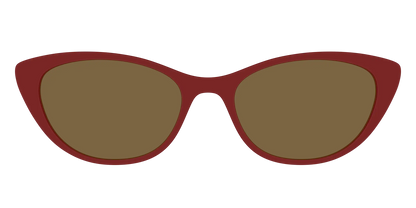 The Polarized Burgundy Sun Top