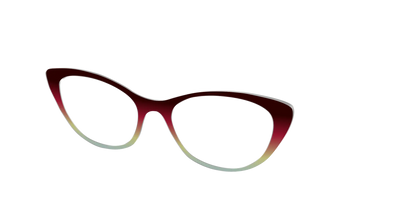 The Cherry to Frosted Mint Gradient