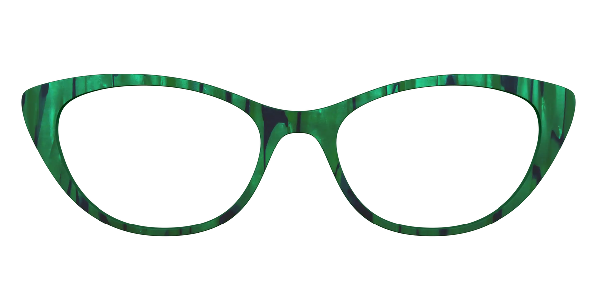 The Emerald Moire Stripes