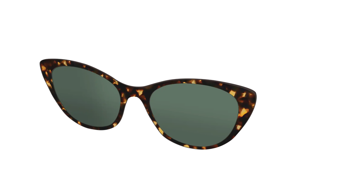 The Non-Polarized Green Tortoise Sun Top