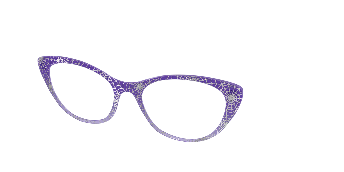 The Holographic Purple Webbed Crystal