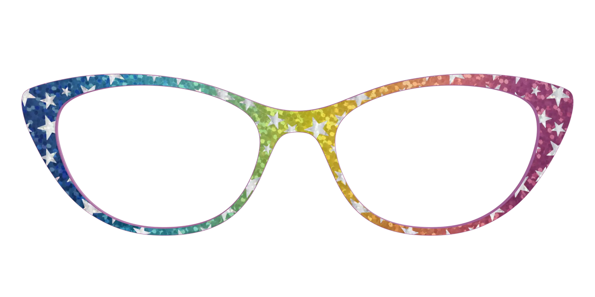 The Iridescent Rainbow Stars