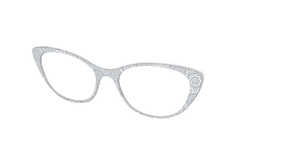 The Pale Gray Medallion Lace