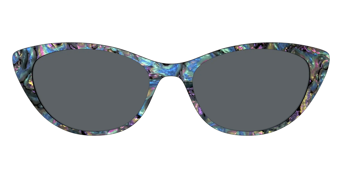 The Polarized Midnight Abalone Sun Top