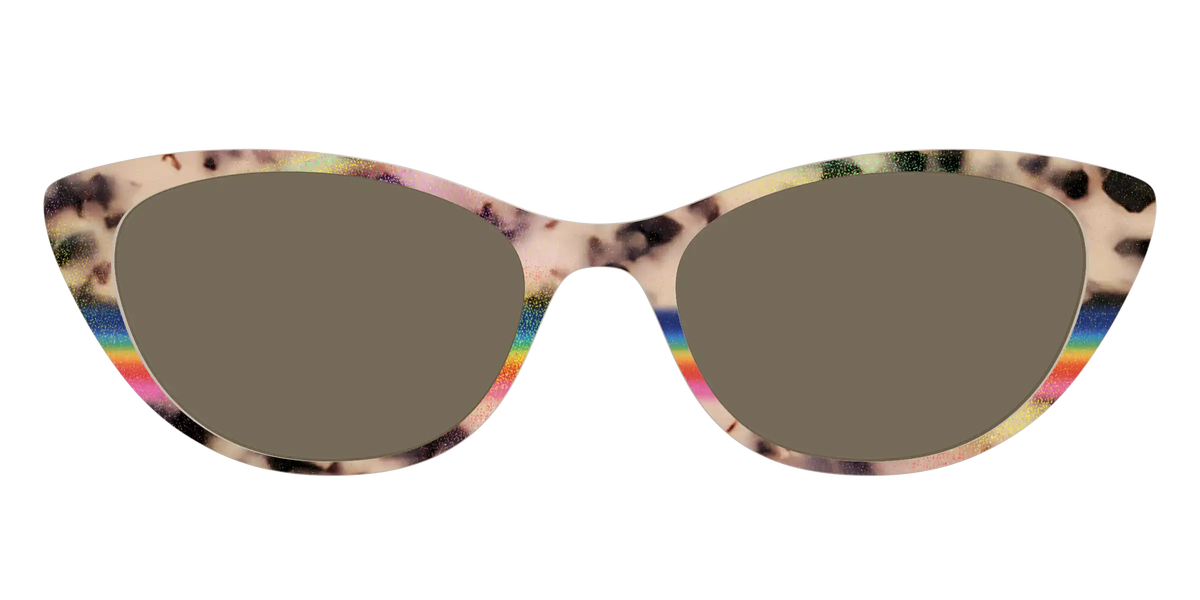 The Polarized Prism Split Tortoise Sun Top