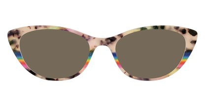 The Polarized Prism Split Tortoise Sun Top