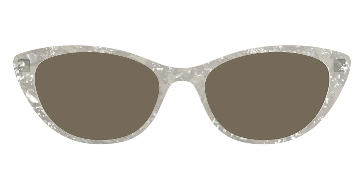The Polarized White Quartz Pearl Sun Top