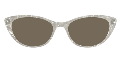 The Polarized White Quartz Pearl Sun Top