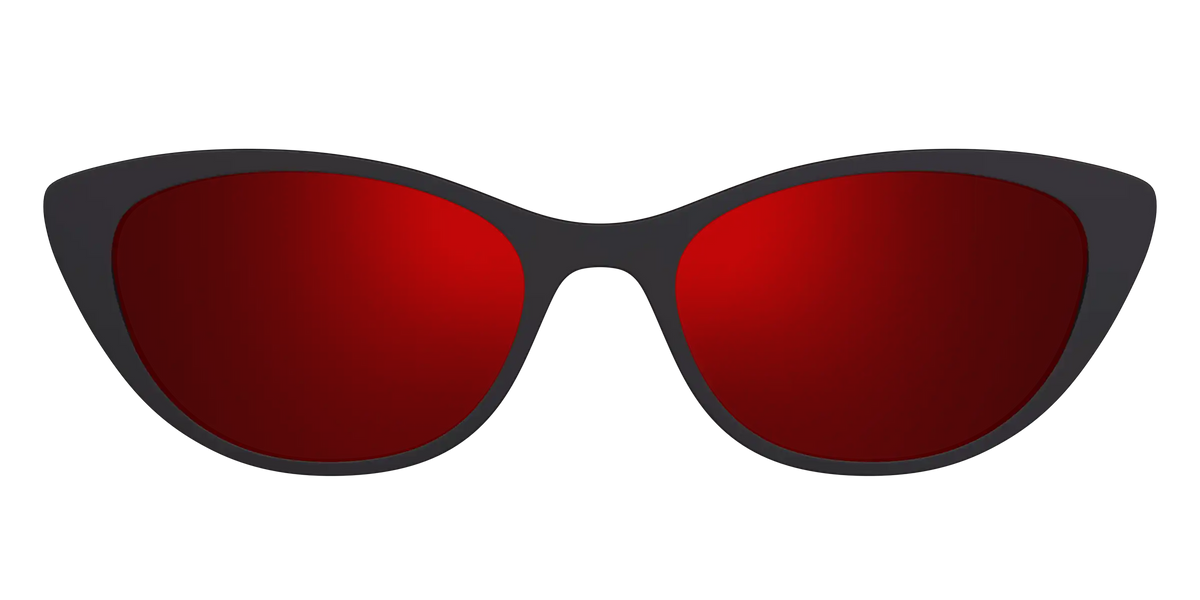The Polarized Red Reflective Sun Top