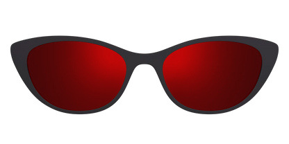 The Polarized Red Reflective Sun Top