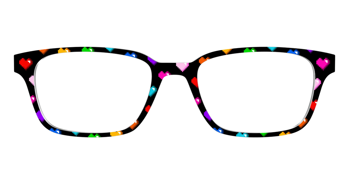 The 8-Bit Rainbow Hearts