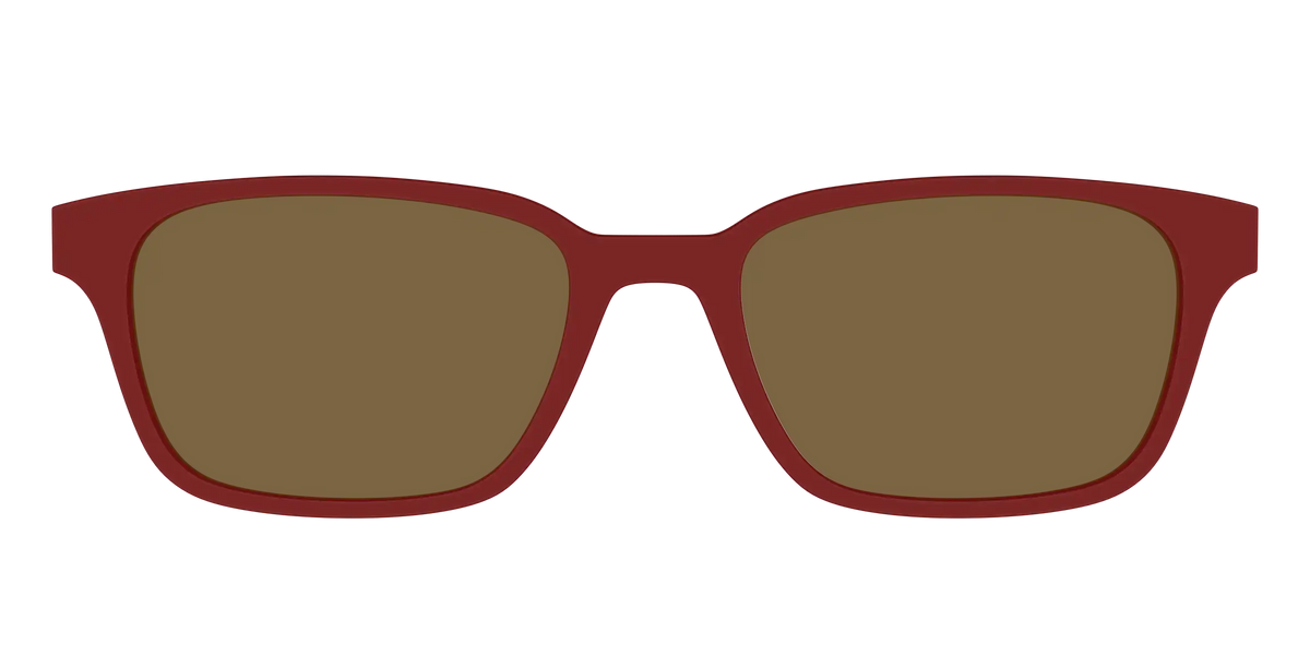 The Polarized Burgundy Sun Top