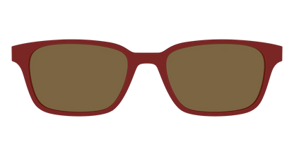 The Polarized Burgundy Sun Top