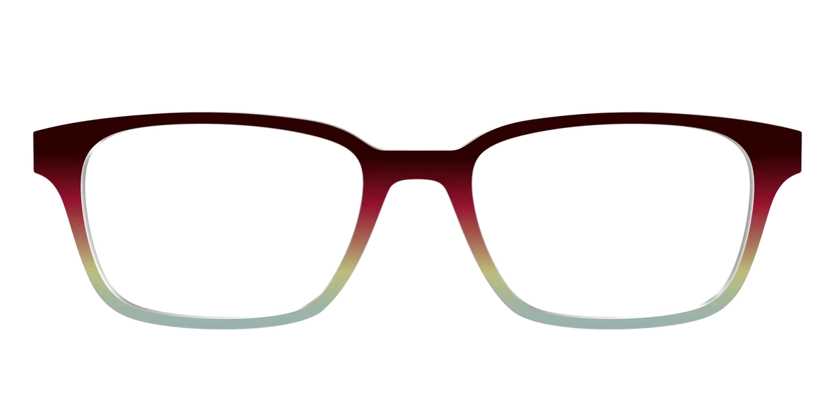 The Cherry to Frosted Mint Gradient