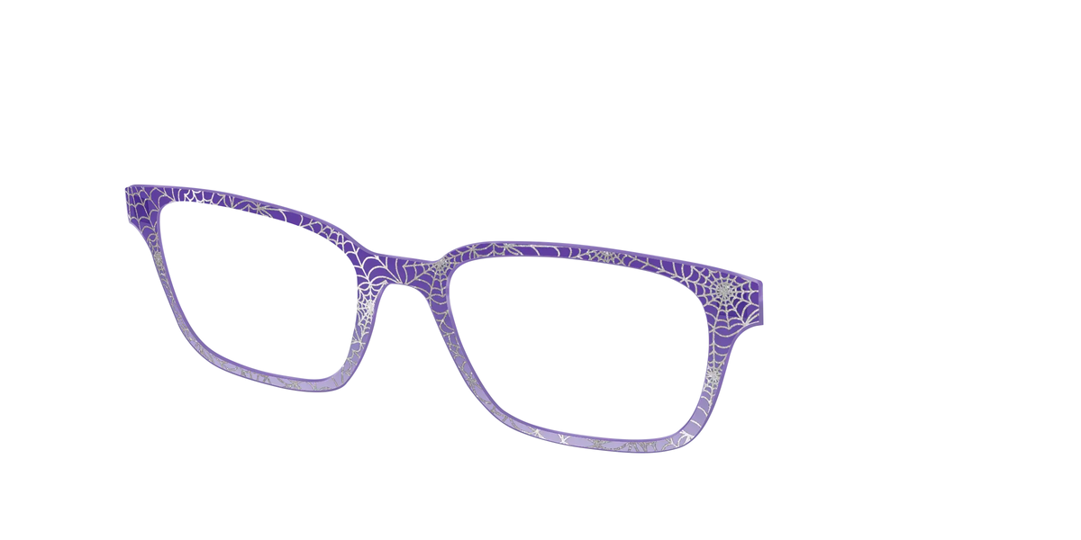 The Holographic Purple Webbed Crystal