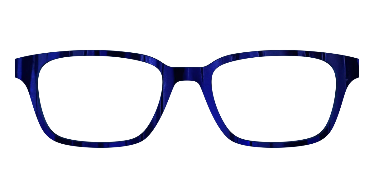 The Indigo Moire Stripes