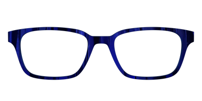 The Indigo Moire Stripes