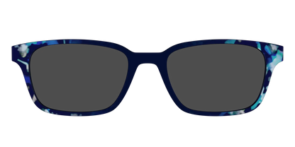 The Polarized Indigo Tortoise Sun Top