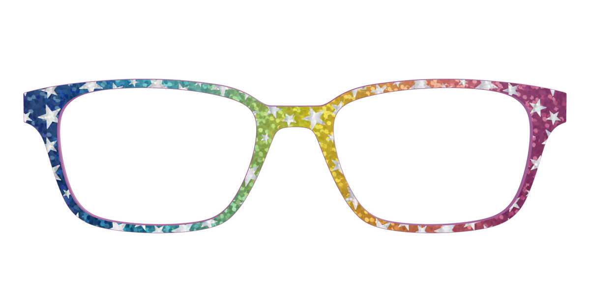 The Iridescent Rainbow Stars