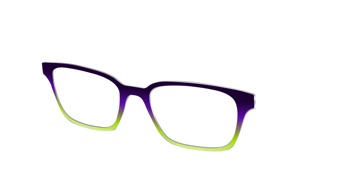 The Midnight to Electric Lime Gradient