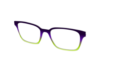 The Midnight to Electric Lime Gradient