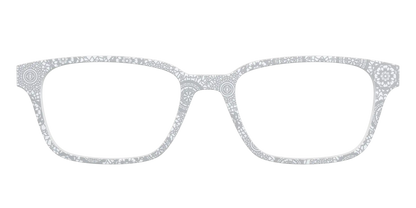 The Pale Gray Medallion Lace