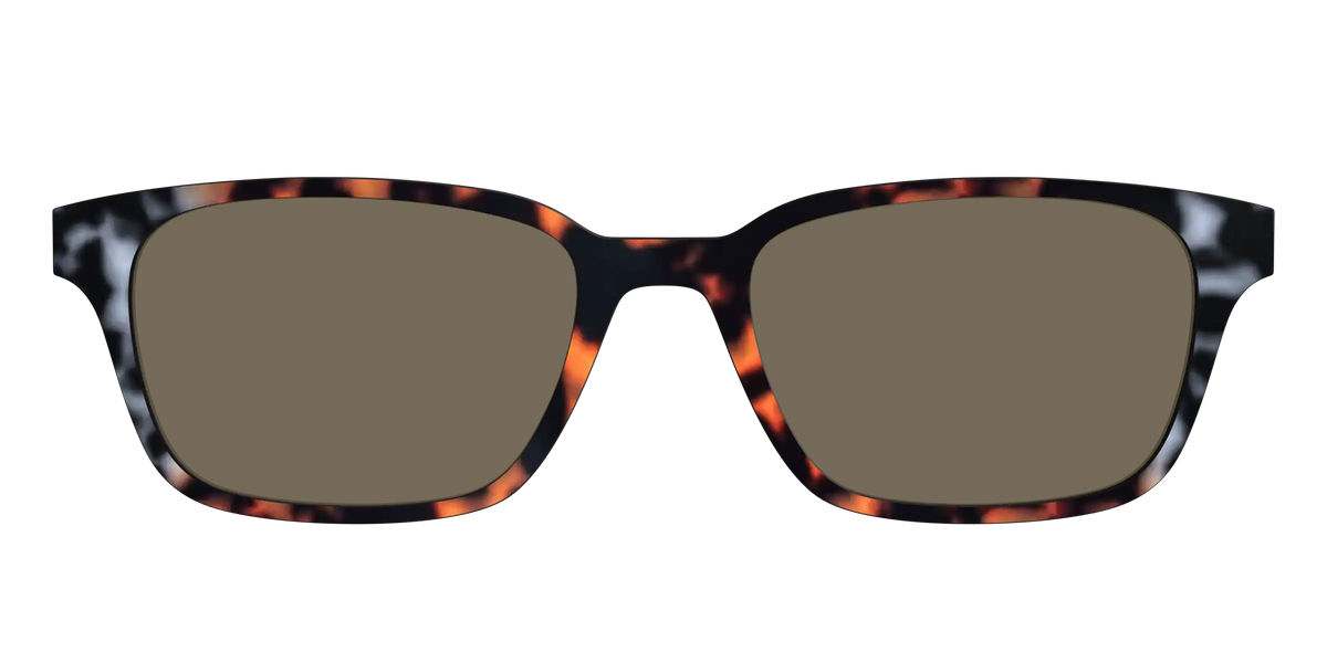 The Polarized Gray & Amber Tortoise Sun Top