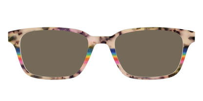The Polarized Prism Split Tortoise Sun Top