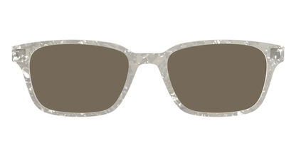 The Polarized White Quartz Pearl Sun Top