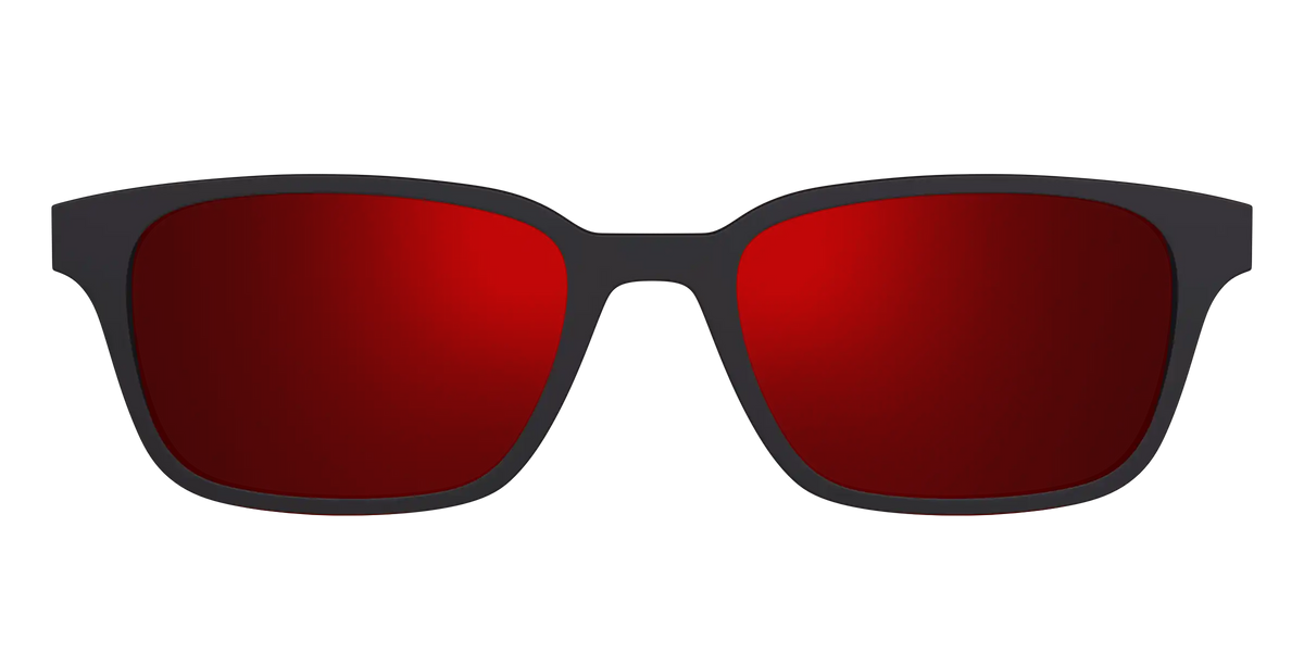 The Polarized Red Reflective Sun Top