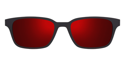 The Polarized Red Reflective Sun Top