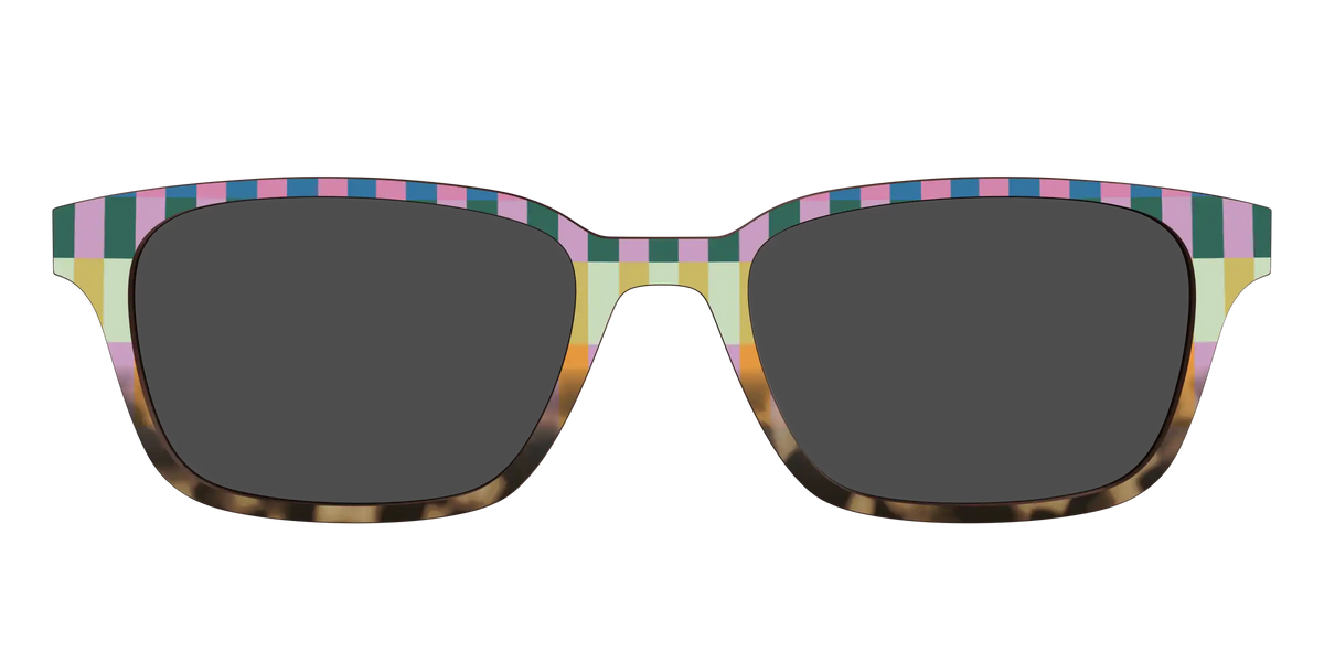 The Polarized Summer Stripes Tortoise Sun Top
