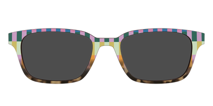 The Polarized Summer Stripes Tortoise Sun Top