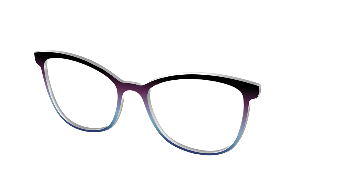 The Dark Magenta to Cerulean Gradient