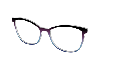 The Dark Magenta to Cerulean Gradient