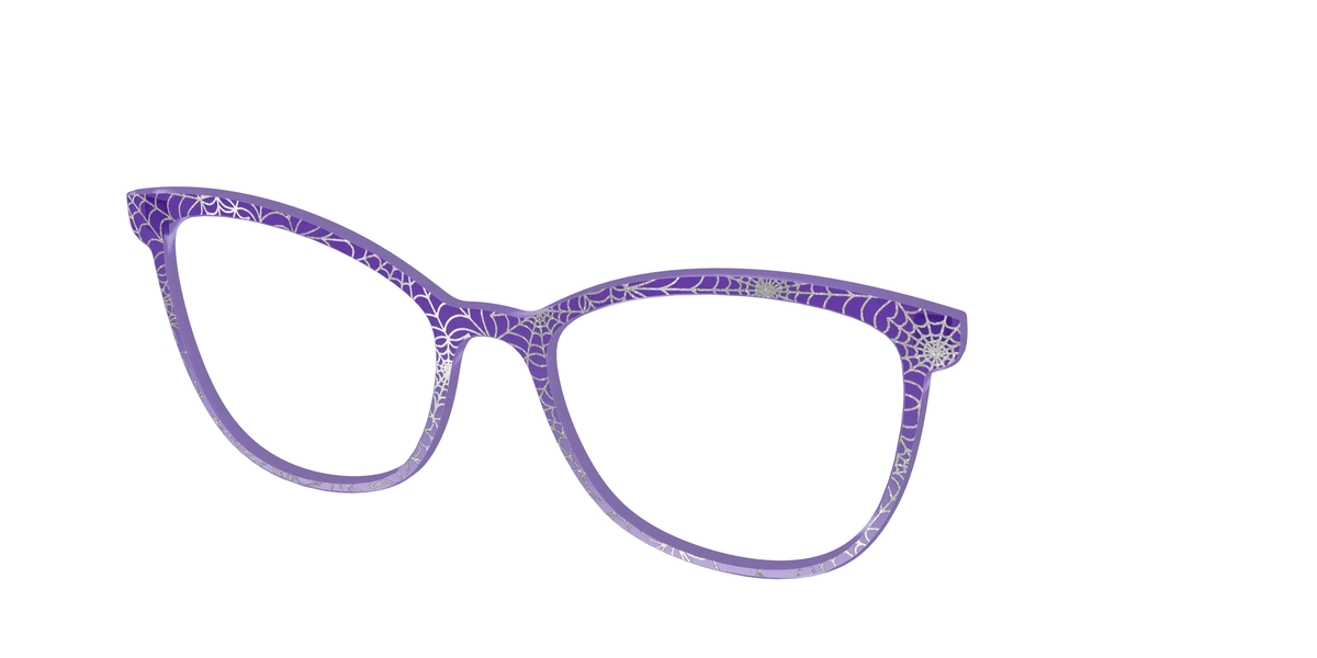 The Holographic Purple Webbed Crystal