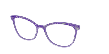 The Holographic Purple Webbed Crystal
