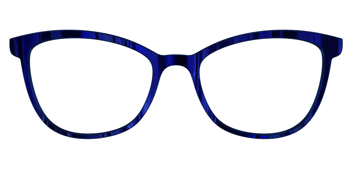 The Indigo Moire Stripes