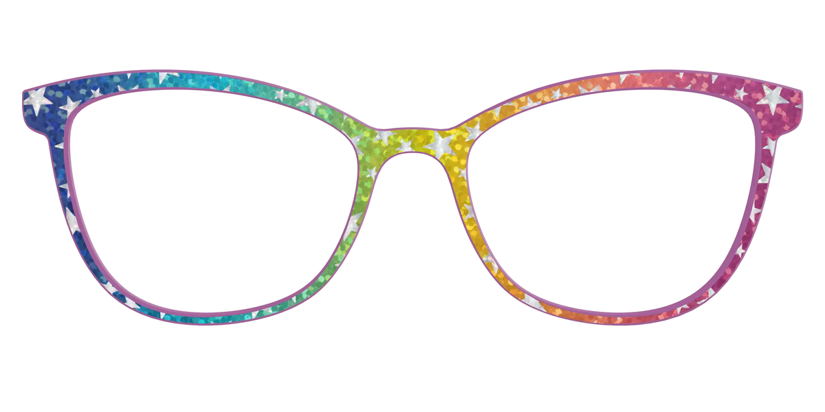 The Iridescent Rainbow Stars