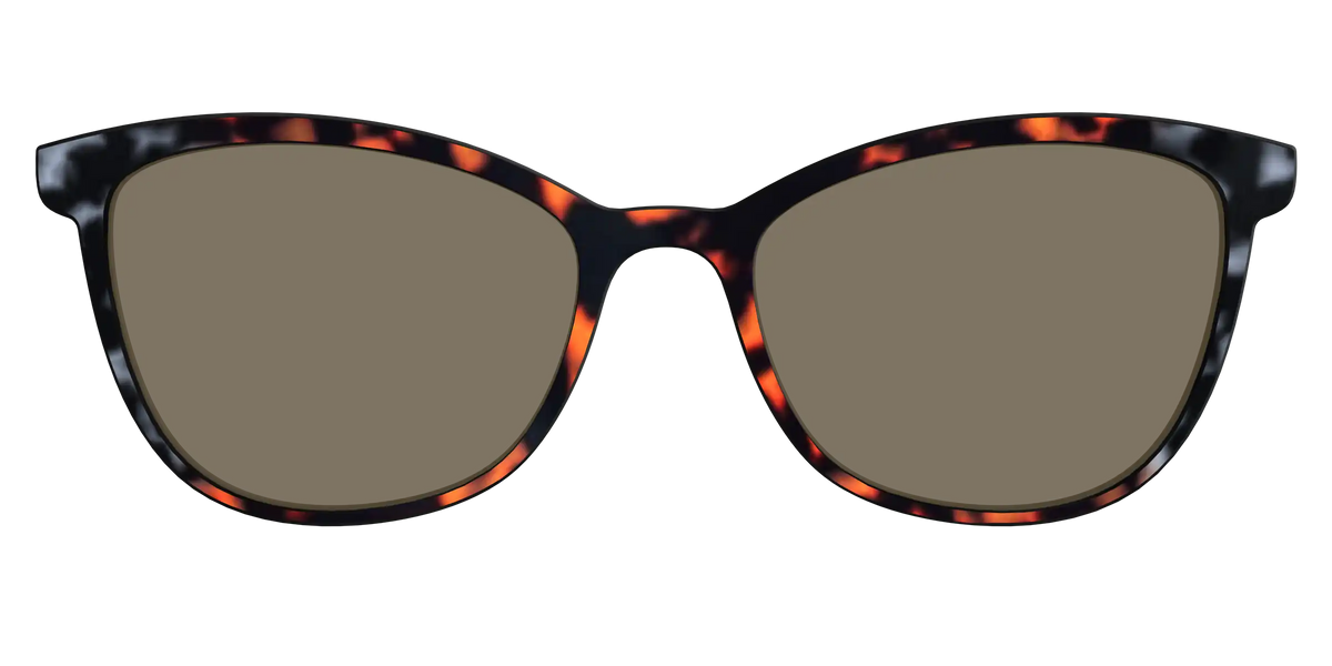The Polarized Gray & Amber Tortoise Sun Top
